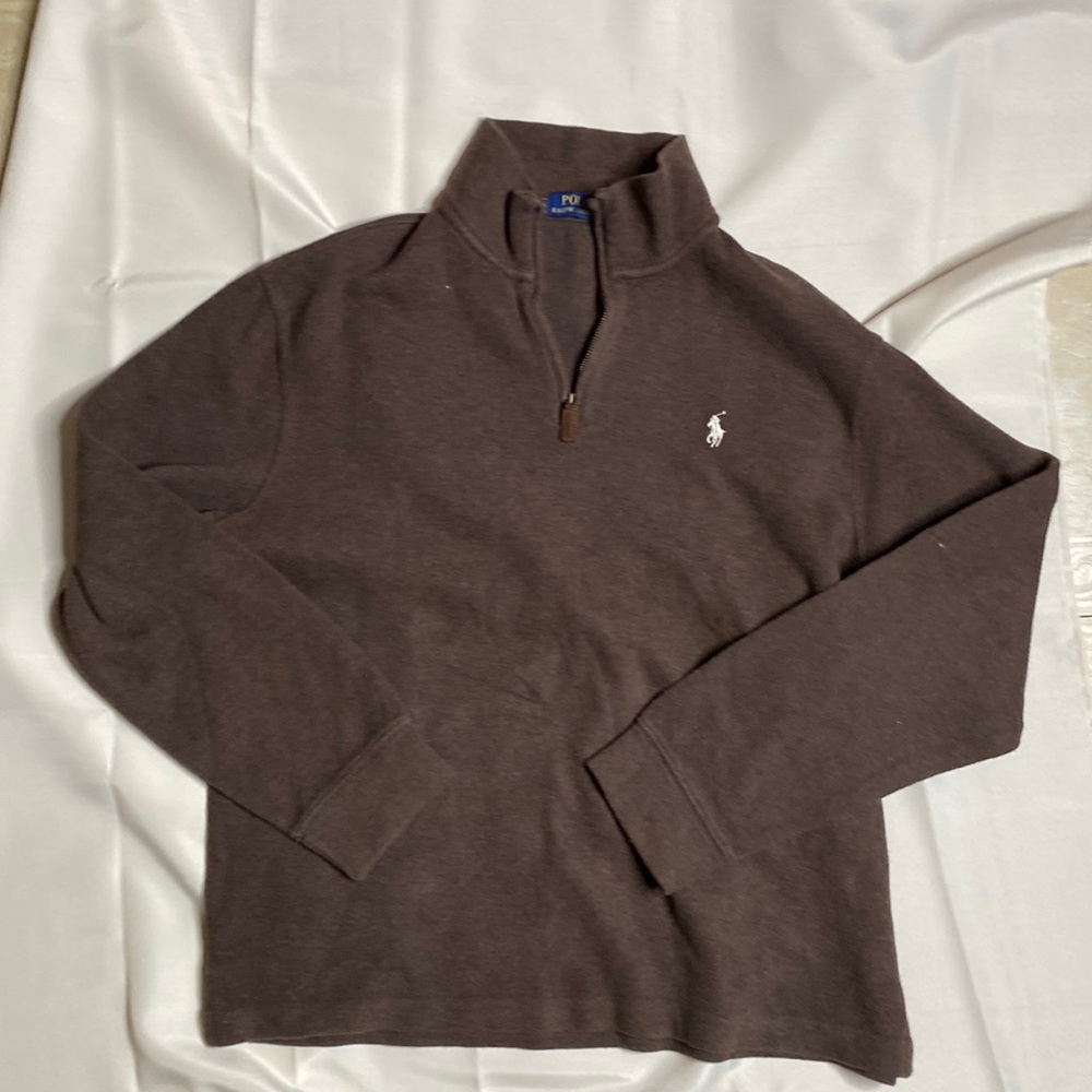 Ralph Lauren Polo Brown Long-Sleeve Size XL